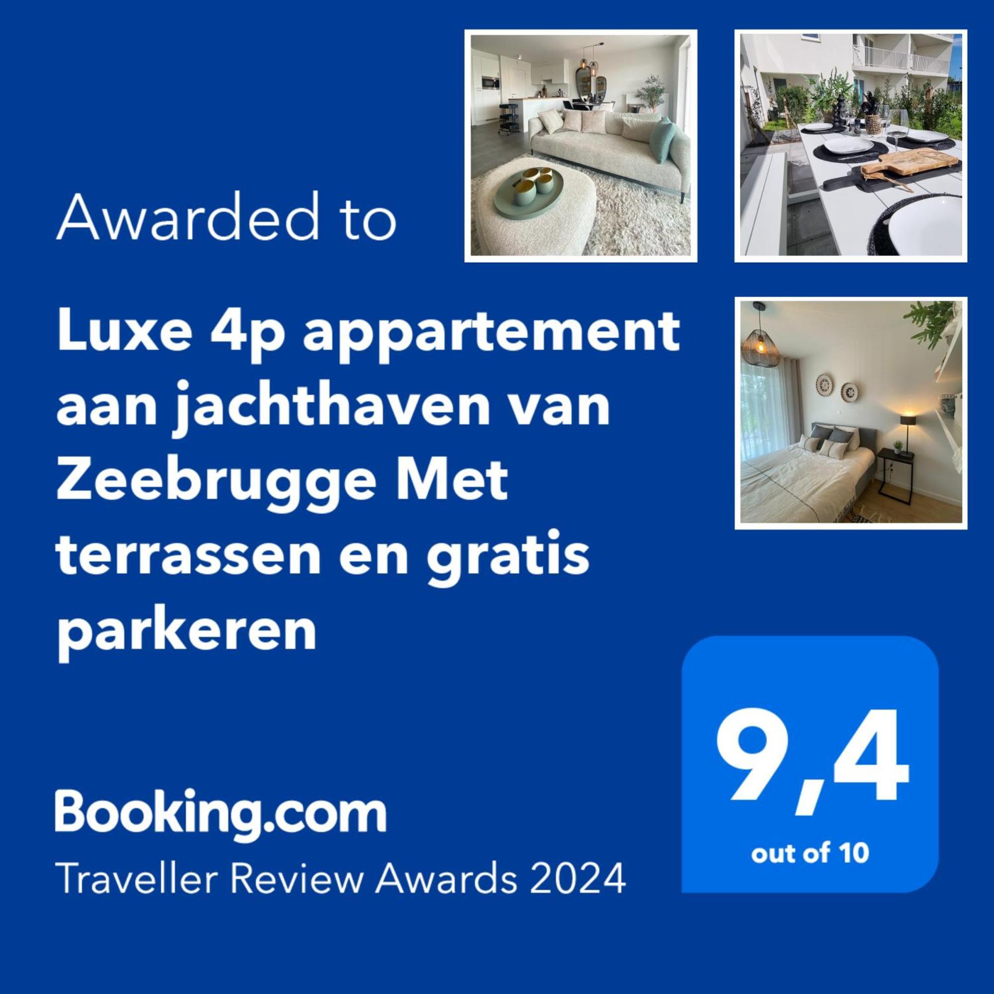 Luxe 4p Aan Jachthaven Zeebrugge Met Terrassen En Gratis Parkeren Brujas
