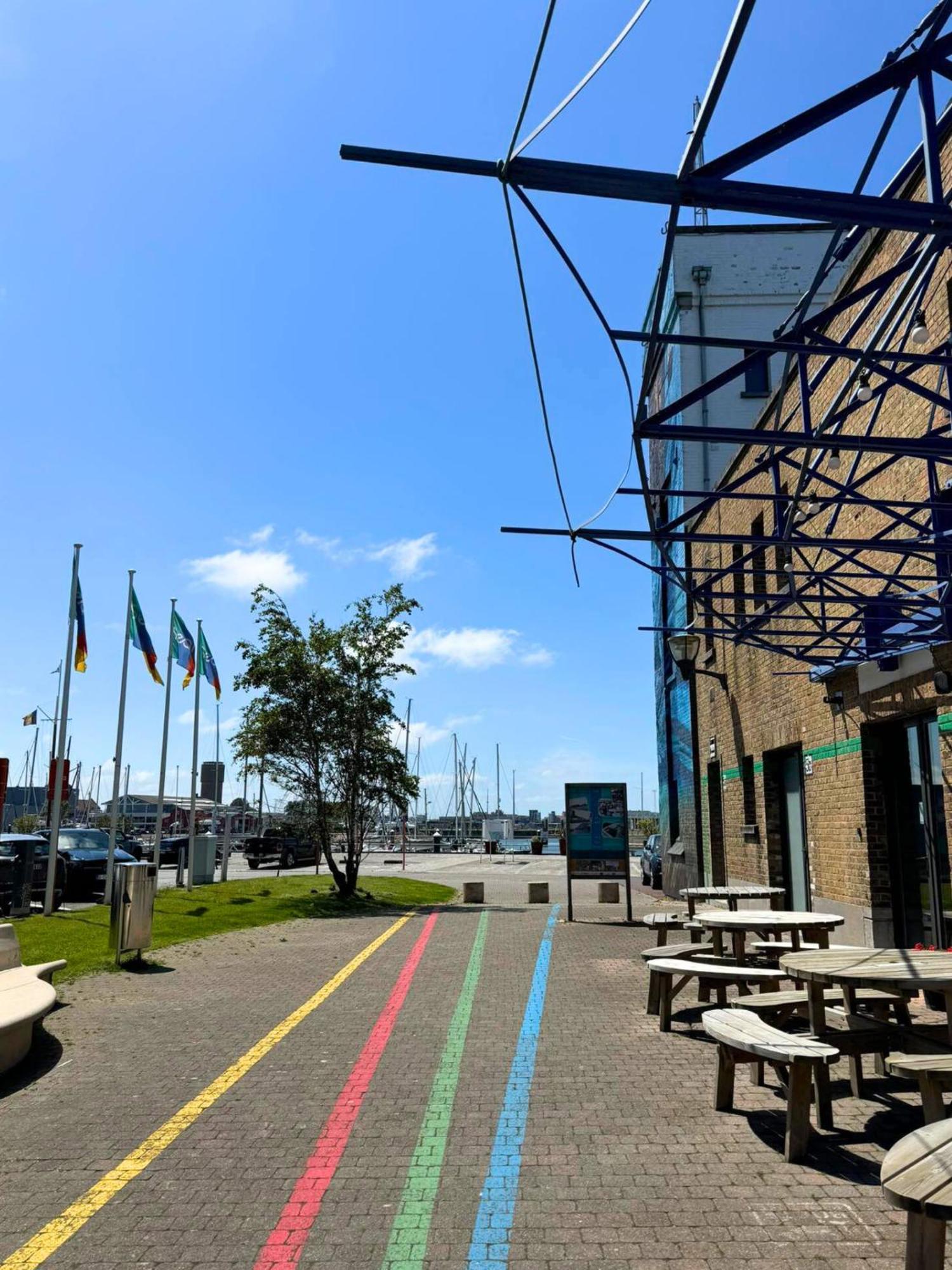 Luxe 4p Aan Jachthaven Zeebrugge Met Terrassen En Gratis Parkeren Apartamento